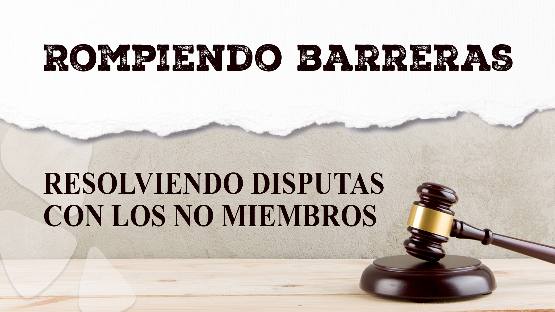 Rompiendo barreras: Resolviendo disputas con los no miembros