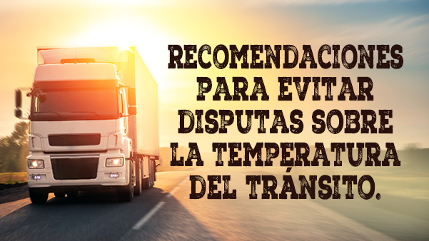 recomendaciones para evitar disputas sobre la temperatura del tránsito